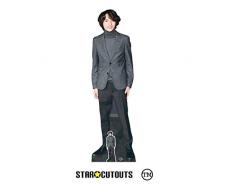 Star Cutouts Ltd Finn Wolfhard di Stranger Things - Sagoma in Cartone a grandezza Naturale, con Mini Taglio sul Tavolo