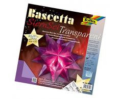 Idena Folia, Set per Stella Fai da Te Bascetta, di Colore Blu, codice Articolo 836/3030, Carta, Violett, 30 x 30 cm