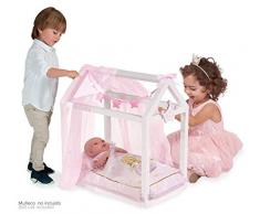 Decuevas Casetta Letto in Legno Maria 55 x 30 x 55 cm, Multicolore (55028