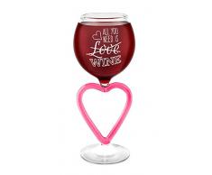 BigMouth Inc The All You Need Is - Bicchiere da vino