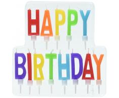 Amscan International 170333 Happy Birthday Letter primario candela