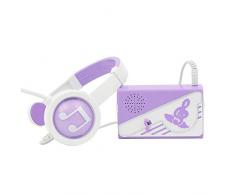 Giochi Preziosi Italy - Miracle Tunes Cuffie con Amplificatore Base Musicale, Viola