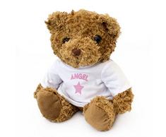 London Teddy Bears Orsacchiotto con Angelo – Carino e Morbido Peluche – Regalo di Natale o Compleanno