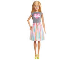 Barbie Carriere con Abiti A Sorpresa, Bambola Bionda con 2 Vestiti e Accessori da scoprire, per Bambini 3+ Anni, GFX84