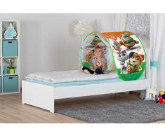 John Tenda da Sogno Letto 44gatti, Colore Verde, 79409