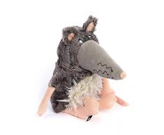 Sigikid Beasts 39169 - Asciugamano Beasts Beasts, 33 x 15 x 20 cm, Colore: Grigio