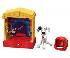 101 Dalmatian Street-La Carica dei 101 Cuccia Casetta Impilabile con Dalmata Dylan e Accessori, Giocattolo per Bambini 5+ Anni, Multicolore, GBM27