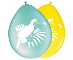 Folat 8 Palloncini * TUKAN * Come Decorazione per Feste a Tema o Compleanni per Bambini.