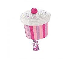 Aptafêtes GU48529 Pinata Cup Cake da tirare, dimensioni: 27 x 27 cm