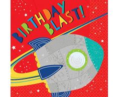 Amscan International 512278 - Confezione da 16 tovaglioli stampati