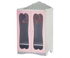 Olivias Little World TD-0209AG - Guardaroba con Appendini per Bambole
