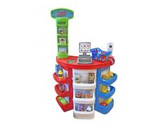 Little Helper - Tavolino scrivania singola con sedia per bambini piccoli, colore: Acero/ Fucsia