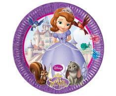 Piatti monouso Sofia la prima piastra 10 pezzi 23 centimetri