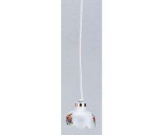 Kahlert Luce 10542 - Mini Doll Accessori - plastica tonalità Lampada a Sospensione con Floreale