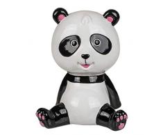 Out of the blue 78/4144 - Salvadanaio a Forma di Panda, in Ceramica, Colore: Bianco