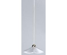 Kahlert Luce 10591 - Mini Doll Accessori - Lampada a Sospensione in plastica, 6 Quadrati