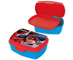 P:OS Handel GmbH 29367 p:OS Miraculous - Contenitore per Il Pranzo con Uno