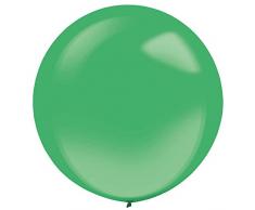 amscan 9905495 - 4 Palloncini in Lattice Crystal, Colore: Verde