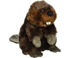 Wild Republic Castoro, Cuddlekins Mini coccolone Peluche, Regali per Bambini 20 cm, Multicolore, 10854