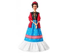 Barbie- Inspiring Women Frida Kahlo Bambola di Collezione, Giocattolo per per Bambini 6+ Anni, FJH65