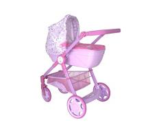CYP- 1423577 - Bambola da Passeggio, con fasciatoio, 35 x 19 x 54 cm, Multicolore