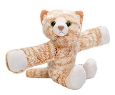 Wild Republic- Huggers-Gatto Peluche con Braccialetto a Scatto Integrato, 19566