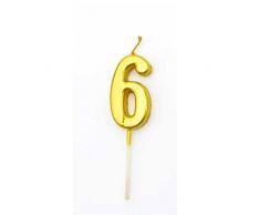 Gifts 4 All Occasions Limited SHATCHI-1312 - Decorazione per torta di compleanno o anniversario