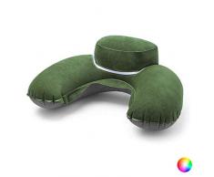 BigBuy Travel - Cuscino cervicale da viaggio gonfiabile (S1408774)