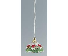 Kahlert Luce 10563 - Mini Doll Accessori - Lampada a Sospensione in Porcellana