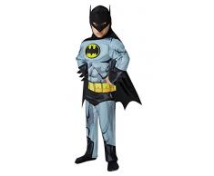 Rubies Costume Carnevale supereroe Batman Fumetti Deluxe - bambino 3-8 anni