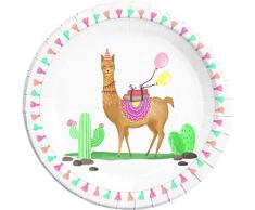 Procos- Piatto 23 cm Lama, Multicolore, 5PR89629