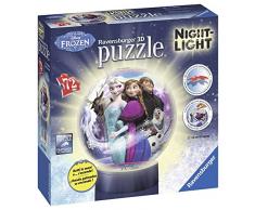 Ravensburger Italy- Disney Frozen Puzzle 3D Lampada Notturna, 12190