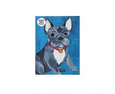Talking Tables Giochi di feste di Natale divertenti per famiglie PUZZ-DOG-FRNCH-French cane Puzzle, Colore