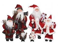 Kaemingk Santa Mix MD.Cl/RU. 561004B Babbo Natale, Multicolore, 8719152333028