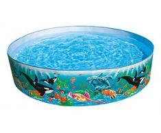 Intex 58461 - Piscina Rigida Oceano, 183 x 38 cm, Multicolore