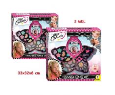 Teorema 64589 - Cofanetto Trucchi con Specchio, Colori Assortiti