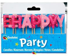 Pioneer Europe- Candela per Feste, Rosa, 27680