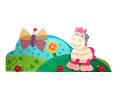 Hess 30336 - Arredamento Appendiabiti in Legno, Cavallo