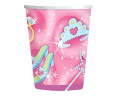 37 Kit pezzo per il festival decorazione principessa compleanno (tazze, piatti .)