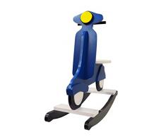 aranaz Moto dondolo, colore blu (mueblear SL 22181)