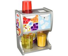 Melissa & Doug Distributore di Bevande in Legno con Bicchieri, Inserti con succhi, cubetti di Ghiaccio (10 Pezzi) Dispenser Dissetanti, Multicolore, 19300