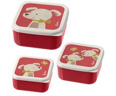 Sigikid - Set di 3 scatole per Snack