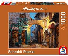 Schmidt - Sam Park Puzzle, Tematica: Vicolo sul Lago di Como, 1000 Pezzi