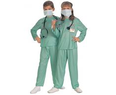 Rubies Costume Carnevale da Ospedale, Medico Chirurgo di ER o Scrubs, unisex, S