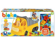 BLOKO 503636 - Camion da Lavoro - 70 da 12 Mesi - Made in Europe - Giocattolo da Costruzione