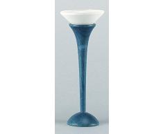 Kahlert Luce 10222 - Mini Doll Accessori - Lampada da Terra Holzfuss E10, Blu