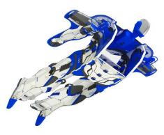 Aerotron-Rc 2-Channel Radio Controlled Flying Man (Blue)