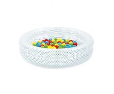Bestway 51141 | Up In & Over - Piscina Gonfiabile per Bambini con 50 Palline Colorate, 2 Colori Assortiti, 91X20 cm