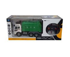 Rama Camion Spazzatura R/C con luci 50 x 19,5 x 12,5 cm Multicolore (31737
