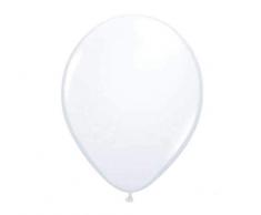 Palloncini metallizzati bianchi 30 cm - 100 pezzi